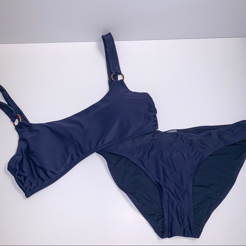 Aerie Navy Blue Bikini Set